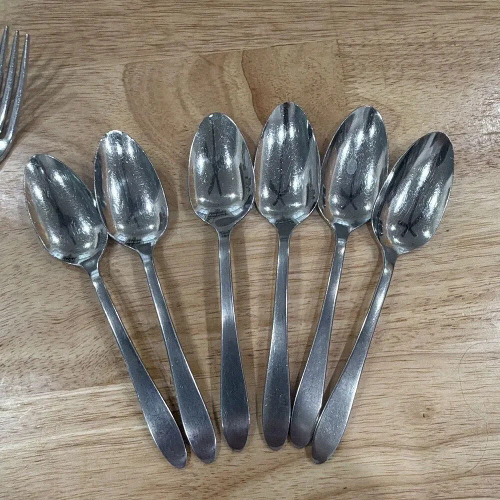 Oneida All-American Stainless Satin Flatware Set 30 pieces